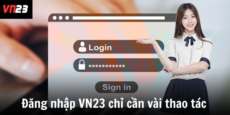 Đăng nhập VN23 chỉ cần vài thao tác